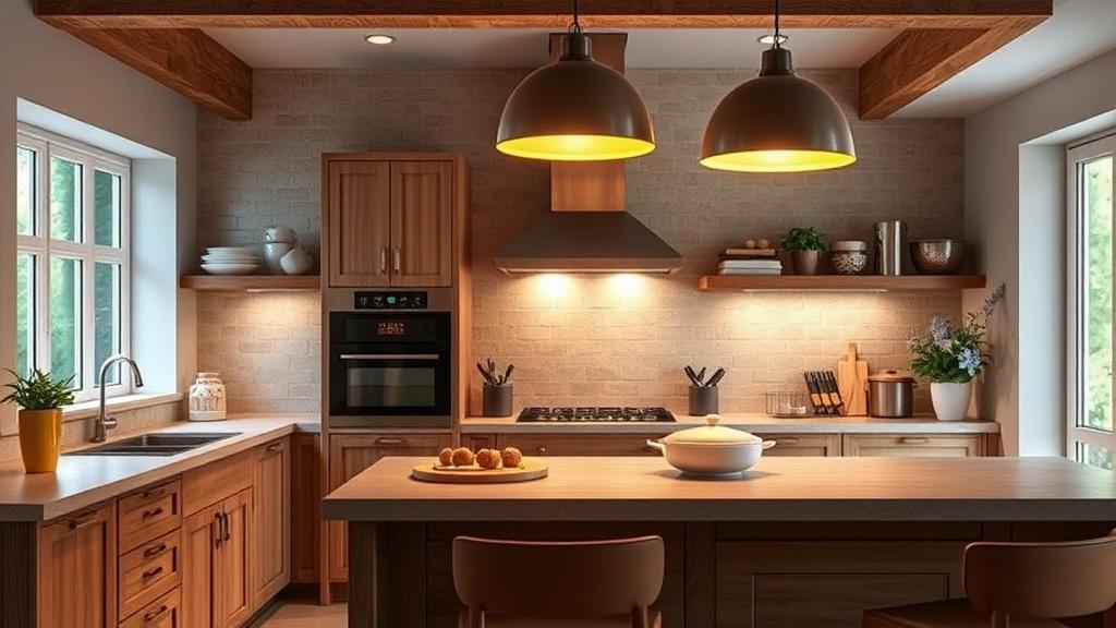 Теплый или холодный свет для кухни. Смешанное освещение: практический подход и примеры схем