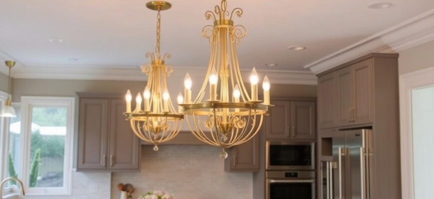 Люстры ST Luce для кухни: как сделать свет функциональным и эстетичным