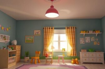 Освещение комнаты дошкольника: как создать безопасный и уютный свет для игры, сна и творчества