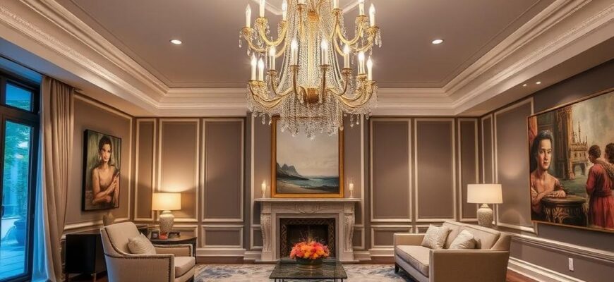 Люстры Maytoni для гостиной: как выбрать свет, который оживит интерьер